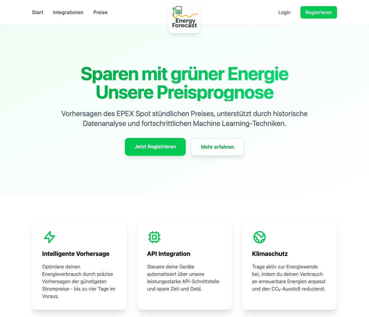 Energyforecast.de Projekt